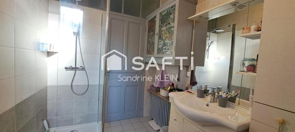 Meulière 4 pièces avec jardin, vue dégagée sur le canal.