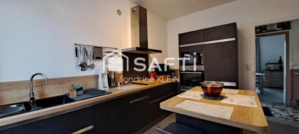 Meulière 4 pièces avec jardin, vue dégagée sur le canal.