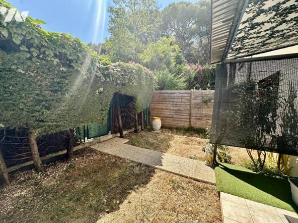 LE CANNET - REZ DE JARDIN DE 58M² AU CALME ABSOLU