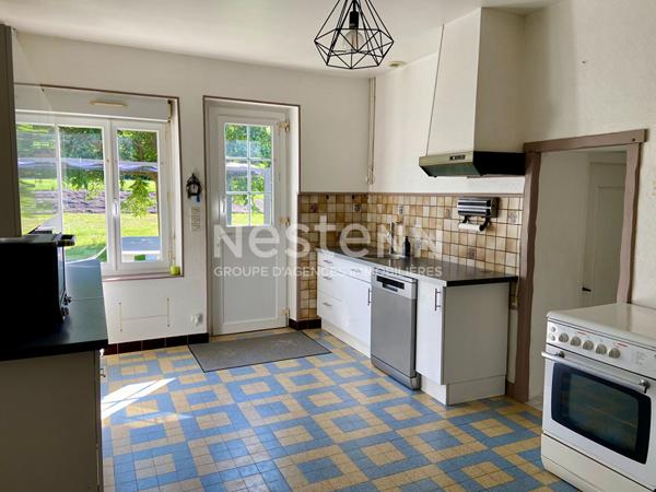 Longère rénovée à vendre - 137m2 - 4 chambres - Campagne de Mayet (Sarthe 72360)