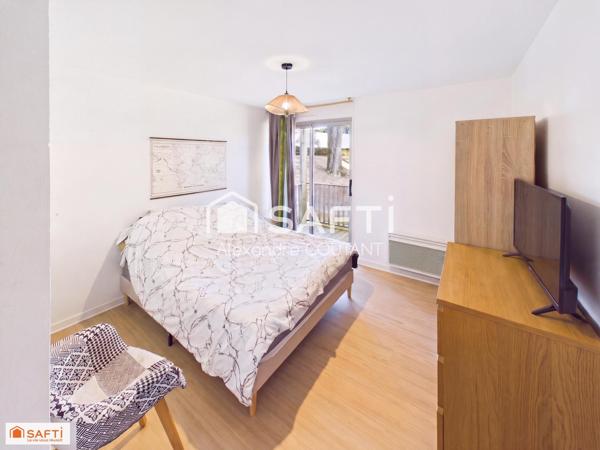 Appartement de 43 m² avec balcon et place de parking