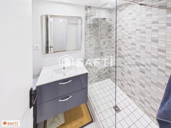 Appartement de 43 m² avec balcon et place de parking