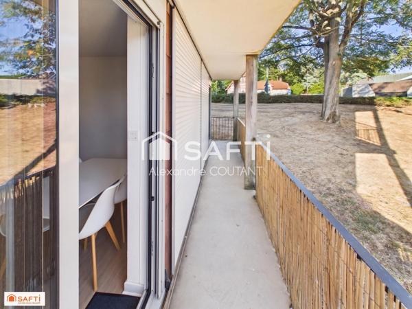 Appartement de 43 m² avec balcon et place de parking