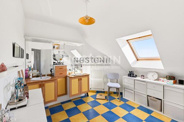 Vente d'une maison vivable de plain pied 4 chambres dans le bourg de Planguenoual