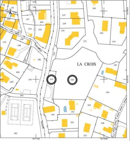 Lotissement de 350 m²