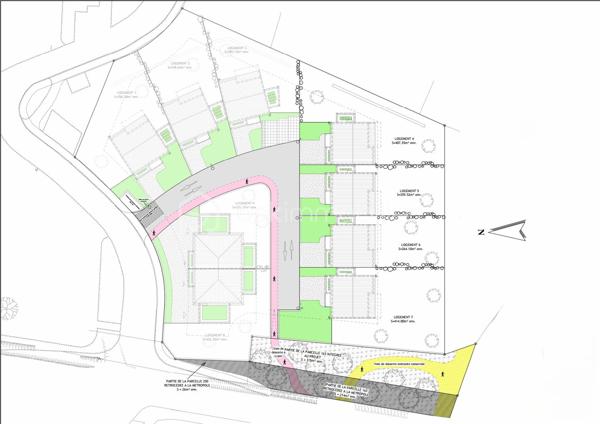 Lotissement de 350 m²