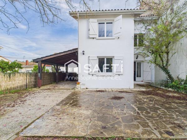 BORDEAUX PRIMROSE Maison 4 chambres à rénover, garage et jardin arboré