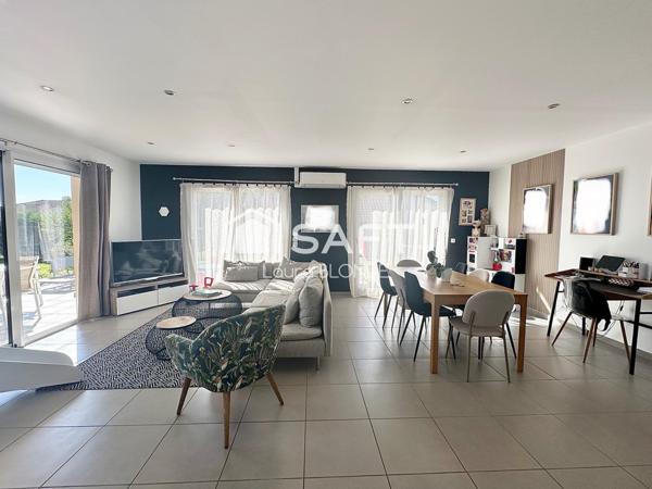 Magnifique Villa de 130 m2 hab sur terrain de 1206 m2