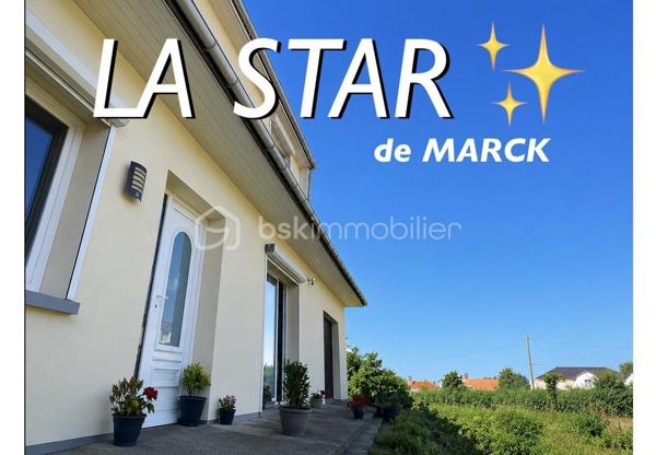 C'est à MARCK, que cette STAR est en tête d'AFFICHE des sites d'annonces immobilières !

Construite en 1980, elle a élu domicile dans un secteur TRANQUILLE de Marck, proche des COMMERCES, des ensembles scolaires, et des AXES RAPIDES de l'A16 ( Vers Calais, Fréthun, Boulogne, Gravelines, Dunkerque ).
Pour parfaire aux stationnements de vos nombreuses voitures, motos et vélos, elle dispose d'un PARKING et d'un GRAND GARAGE de 30 m2 ( accessible directement par la maison )...De part sa surface, elle saura y installer l'atelier de bricolage dont vous aviez rêvé.

Pour parfaire à son SEXAPPEAL elle a fait rénover sa façade, et l'ensemble de ses menuiseries extérieures...ELLE EST TOUTE BELLE POUR JOUER SON NOUVEAU RÔLE !

Sa JOLIE PORTE s'ouvre, elle vous accueille et vous fait découvrir son DECOR et sa MISE EN SCENE, avec une vie possible de PLAIN-PIED.

En RDC : Elle vous propose son HALL et son couloir de distribution, son SALON / SEJOUR ( avec son poêle à PELLET ), sa CUISINE ( s'ouvrant sur son garage ), sa SALLE D'EAU récente ( douche, vasque, meuble, sèche-serviette ), sa commodité d'aisance ( wc indépendant avec fenêtre ), sa première CHAMBRE ( de surface suffisante pour y installer un DRESSING de STAR ), et une TERRASSE dominant son JARDIN exposé PLEIN-SUD.

Par son escalier du FESTIVAL de MARCK, elle vous propose 2 GRANDES CHAMBRES à l'étage, et des COMBLES aménageables.
Des raccordements d'évacuations et d'arrivées d'eau ( côté garage ) sauront parfaire à l'installation d'une seconde salle d'eau et d'un wc à l'étage.
En extérieur, une REMISE et un ABRI-JARDIN seront idéaux, pour ranger la tondeuse et le matériel de jardinage.

AVEC AUTANT D'ARGUMENTS et D'AVANTAGES, ELLE EST VRAIMENT EN PHASE DE SEDUCTION !

Pour parfaire aux belles journées d'été, elle dispose d'une TERRASSE et d'un JARDIN clôturé sur 937 m2, parfaitement exposé SUD, afin de BRILLER sous les SUN-LIGHTS de Marck...Nous sommes toutefois dans les Hauts de France, et il ne faut pas trop rêver...Quoique !
Dans son SCENARIO, elle a prévue de mémorables BARBECUE en famille, de Festives Soirées Blanches Marckoises, des séances de bronzage protégé des regards indiscrets, et la culture d'un POTAGER BIO ( histoire de rester en bonne santé ).

Ses ASPECTS TECHNIQUES : 
Elle est raccordée au tout à l'égout, la toiture est en parfait état, les pignons et façades sont bien entretenus, les MENUISERIRES sont en PVC DV / OB + VOLETS ROULANTS électriques, le CHAUFFAGE est par convecteurs électriques, l'eau chaude est produite par ballon électrique, L'ISOLATION est CORRECTE, et son poêle à PELLET vous fera vivre un remake des FEUX de L'AMOUR...C'EST VRAIMENT LA STAR du MOMENT !

Les NOTIONS ECONOMIQUES :
La taxe foncière est de seulement 947 euros, et elle maîtrise parfaitement ses dépenses énergétiques. 
Pour parfaire à ses ATOURS, son imprésario a limité son CACHET ( son tarif est bien étudié ).

Le SECTEUR est TRANQUILLE, la MAISON est SAINE, les ASPECTS TECHNIQUES sont OPTIMALS, elle vous propose 3 à 4 CHAMBRES, un JARDIN exposé PLEIN-SUD, des prestations techniques de qualité...JE VOUS CONSEILLE DE VITE RESERVER UNE PLACE, POUR UNE PROJECTION PRIVATIVE !

Vous souhaitez qu'elle participe à l'épanouissement de votre belle famille ?
Il faut juste m'appeler...Gilles O6 3O 89 OO O8, créateur de belles histoires et de bonnes émotions immobilières. 

Je vous invite à visiter mon site : BSK gilles fourrier ( à consommer sans modération )

Pour des acquéreurs potentiels,  nous sommes en recherche de biens immobiliers à vendre sur l'ensemble des Hauts de France ! 
N'hésitez pas à nous consulter pour la vente d'une maison,  d'un appartement,  d'un immeuble,  d'un fonds de commerce...Nous pourrons vous OFFRIR votre ESTIMATION,  et vous présenter les particularités de nos actions commerciales,  qui transforment nos ventes en de très belles réussites immobilières.