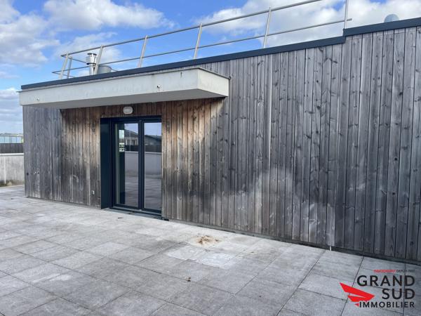 Attique T3 lumineux avec grande terrasse
