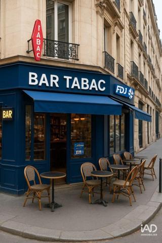 Bar-tabac à vendre 95 m² Paris 18