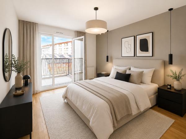 Appartement
         3 pièces
        - 70 m² 496 100 € *