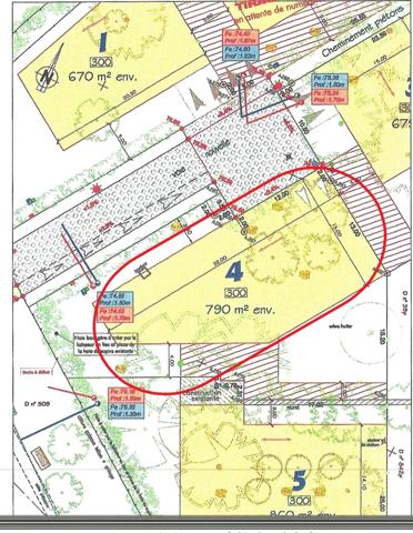 Vente Terrain 790 m2 à Louvigné-de-Bais