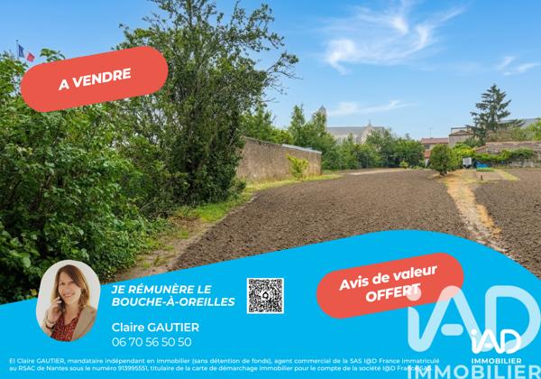Terrain à vendre 412 m² Vallet