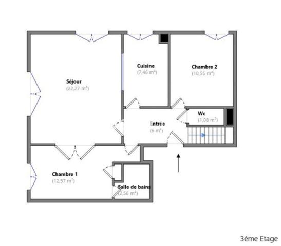 Appartement 5 pièces - 118 m² Exclusivité efficity