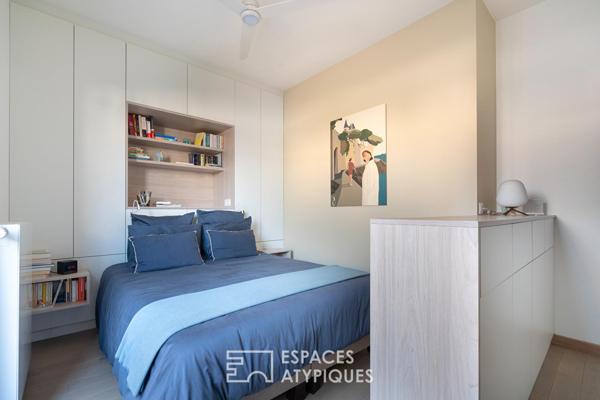 Penthouse avec terrasse végétalisée