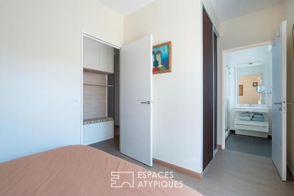 Penthouse avec terrasse végétalisée