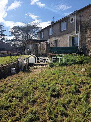 4 chambres avec terrasse et terrain