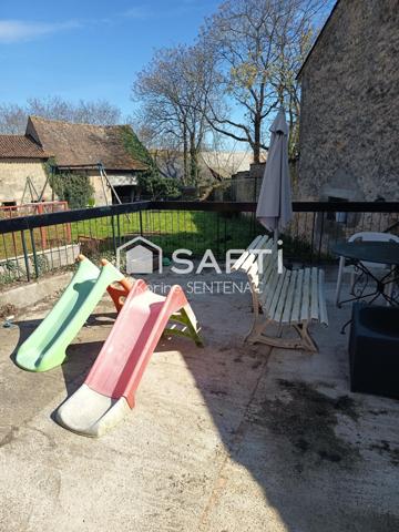 4 chambres avec terrasse et terrain