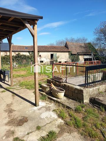 4 chambres avec terrasse et terrain