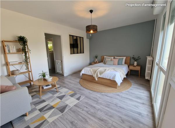 Studio de 29,27 m² Mondeville - Commerces et bus au pied de la résidence