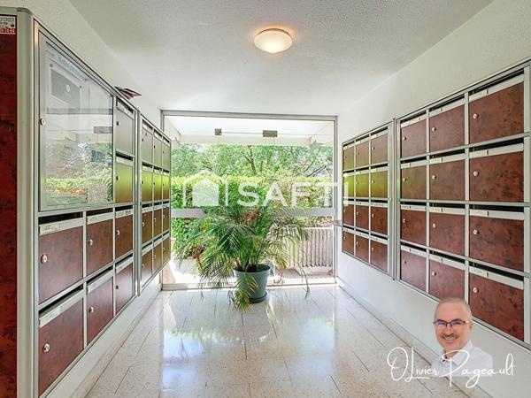 T3 dans un cadre verdoyant et vie pratique à Lyon 8