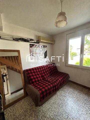 Maison 93 m2, avec sous sol total et garage double.