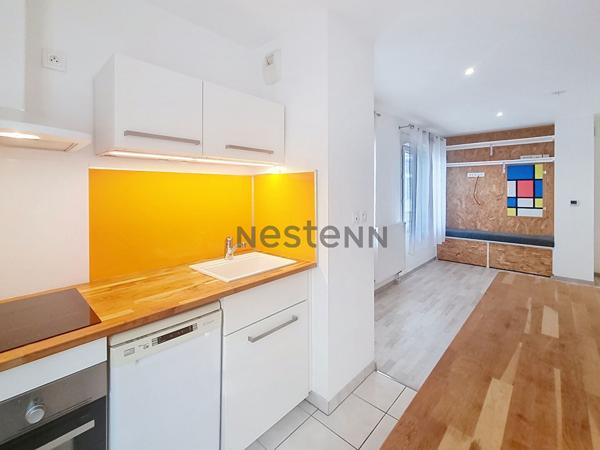 TOURS NORD - MONCONSEIL - Appartement T2 de 44.79 m2 en excellent état avec place de parking