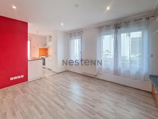 TOURS NORD - MONCONSEIL - Appartement T2 de 44.79 m2 en excellent état avec place de parking