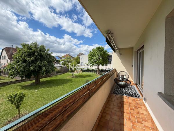 Appartement 3 pièces LINGOLSHEIM - ENVIRONNEMENT AGRÉABLE