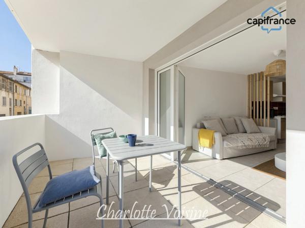 Lodi-Castellane, Charmant T2 en parfait état avec terrasses
