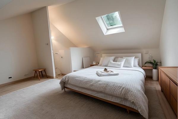 Maison 4 pièces sur 242 m2 de jardin