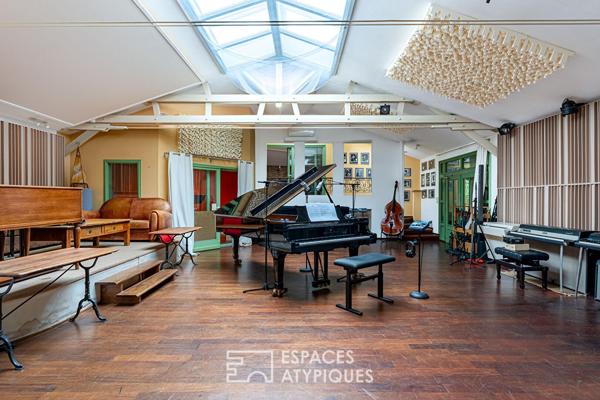 « Les Studios de Meudon » – Studio d’enregistrement, maison familiale et son jardin