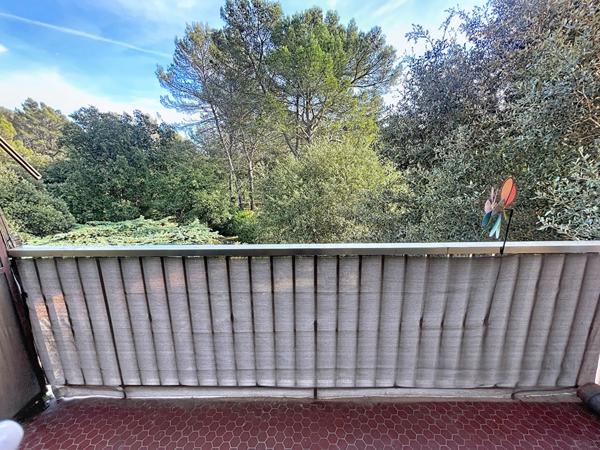 Exclusivité Nestenn Peymeinade, studio avec balcon , 1 pièce 27 m2, (23.70 m2 loi carrez), vue forêt
