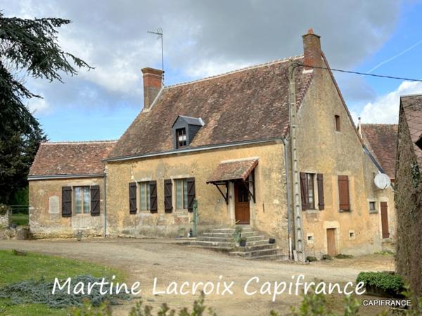 Dpt SARTHE (72), à vendre LA FERTÉ-BERNARD - PROPRIÉTÉ P5 de 100 m² - Terrain de 10 Ha