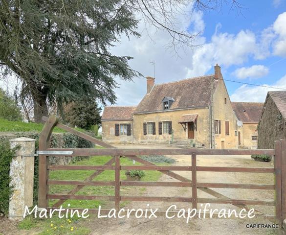 Dpt SARTHE (72), à vendre LA FERTÉ-BERNARD - PROPRIÉTÉ P5 de 100 m² - Terrain de 10 Ha