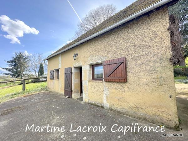 Dpt SARTHE (72), à vendre LA FERTÉ-BERNARD - PROPRIÉTÉ P5 de 100 m² - Terrain de 10 Ha