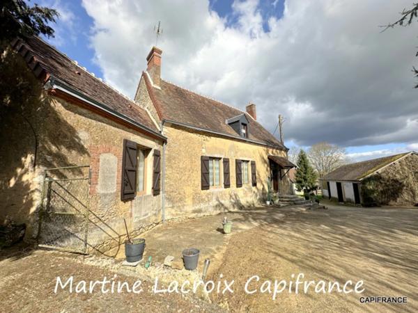 Dpt SARTHE (72), à vendre LA FERTÉ-BERNARD - PROPRIÉTÉ P5 de 100 m² - Terrain de 10 Ha