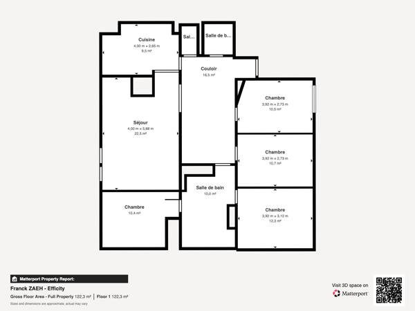 Appartement
         5 pièces
        - 112 m² Exclusivité 375 000 € *