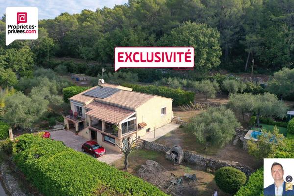 Villa 3 pièces et appartement 2 pièces 183 m2 sur un terrain de 3000 m2 avec  garage , sous-sol et piscine