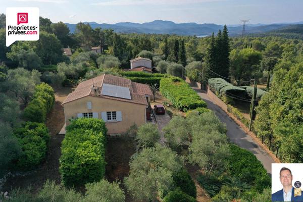 Villa 3 pièces et appartement 2 pièces 183 m2 sur un terrain de 3000 m2 avec  garage , sous-sol et piscine