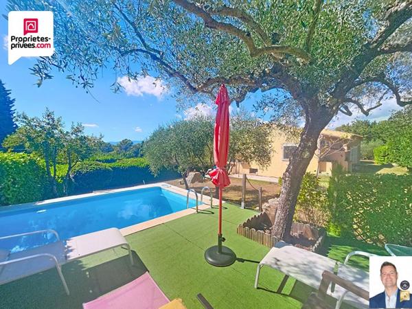 Villa 3 pièces et appartement 2 pièces 183 m2 sur un terrain de 3000 m2 avec  garage , sous-sol et piscine