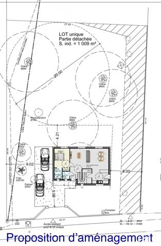 Terrain à vendre 1 000 m² Pessac