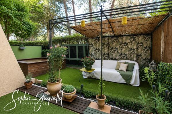 Vente à terme occupée – T2 avec terrasse, jardin, parking et box – Aix-en-Provence
