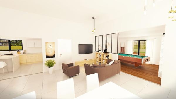 Terrain + Maison à vendre 6 pièces - 140 m²