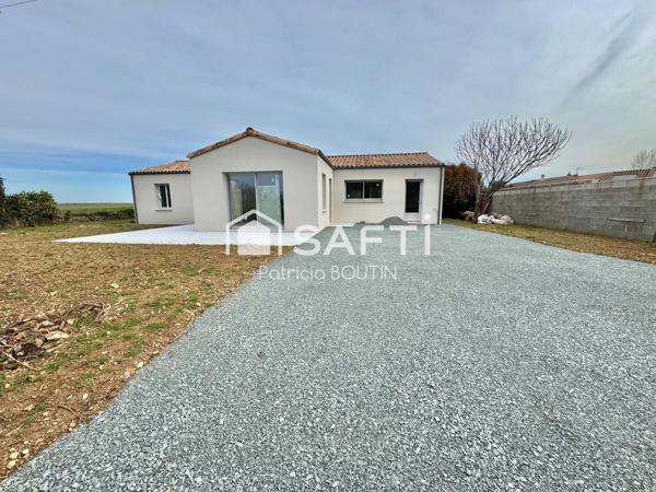 PAVILLON 2020 DE PLAIN PIED 4 CHAMBRES A ECHIRE !