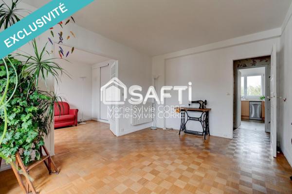 T3 lumineux DERNIER ETAGE, grand BOX