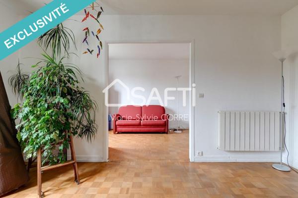 T3 lumineux DERNIER ETAGE, grand BOX