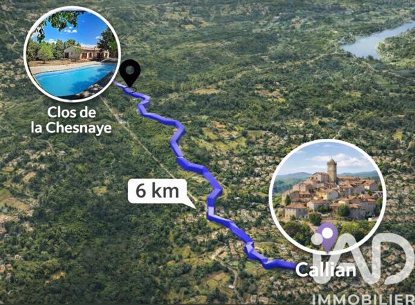 Maison à vendre 4 pièces 150 m² Callian