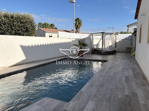 MAUGUIO-BELLE MAISON T5 SUR PARCELLE DE 450 M2 AVEC PISCINE